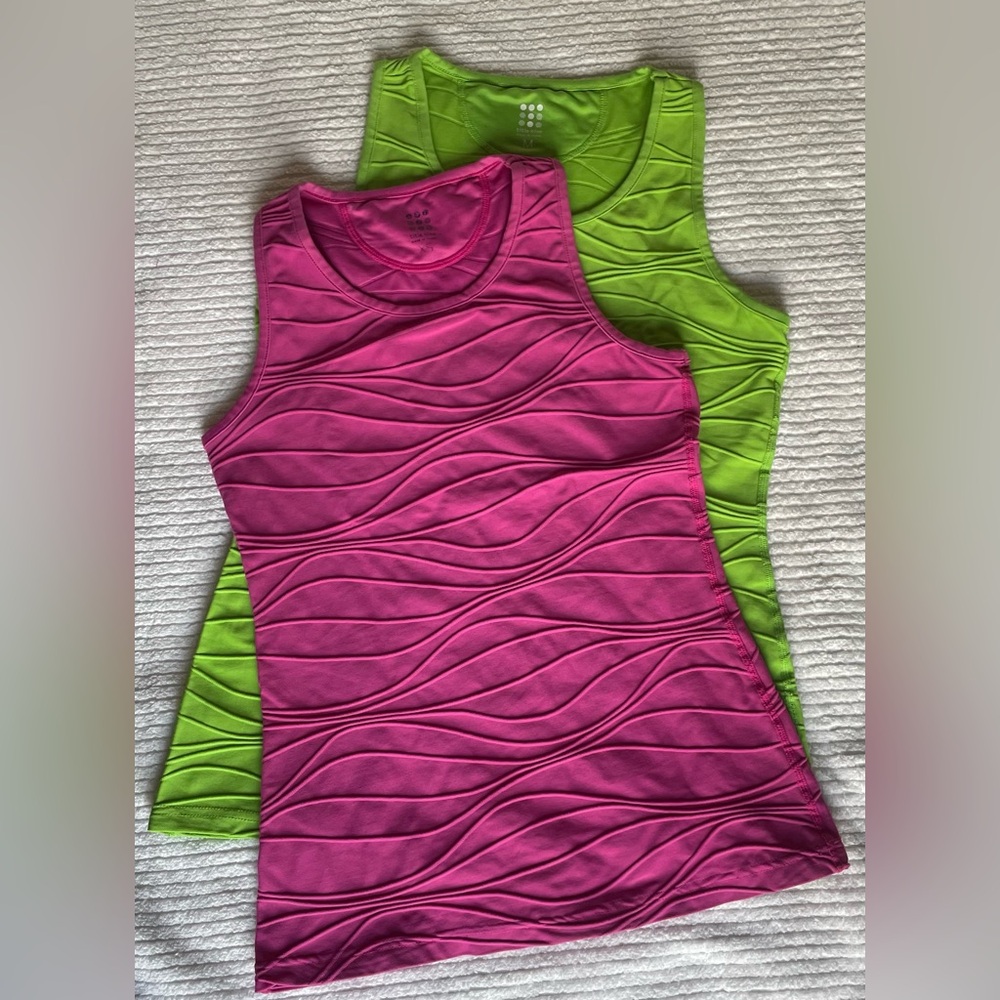 Title Nine athletic tops, set of TWO SIZES: Medium & XS.